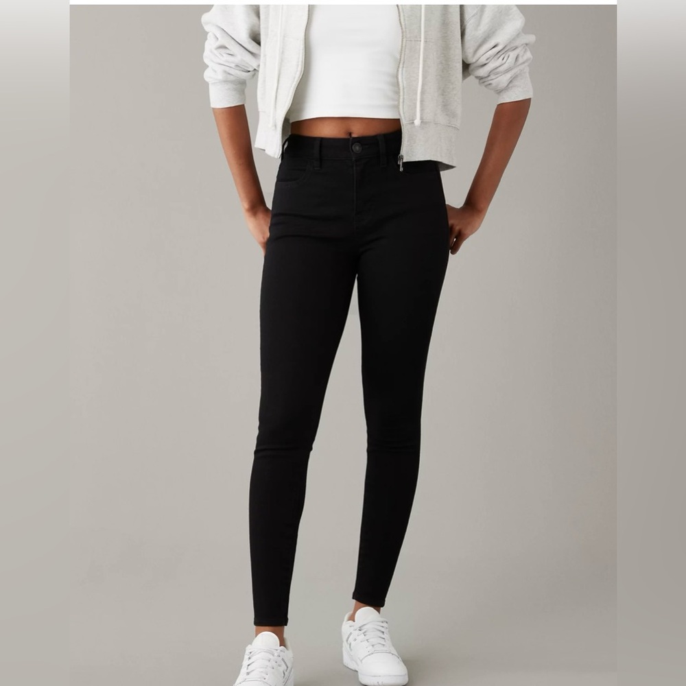 American eagle Women's Black Skinny Jeans